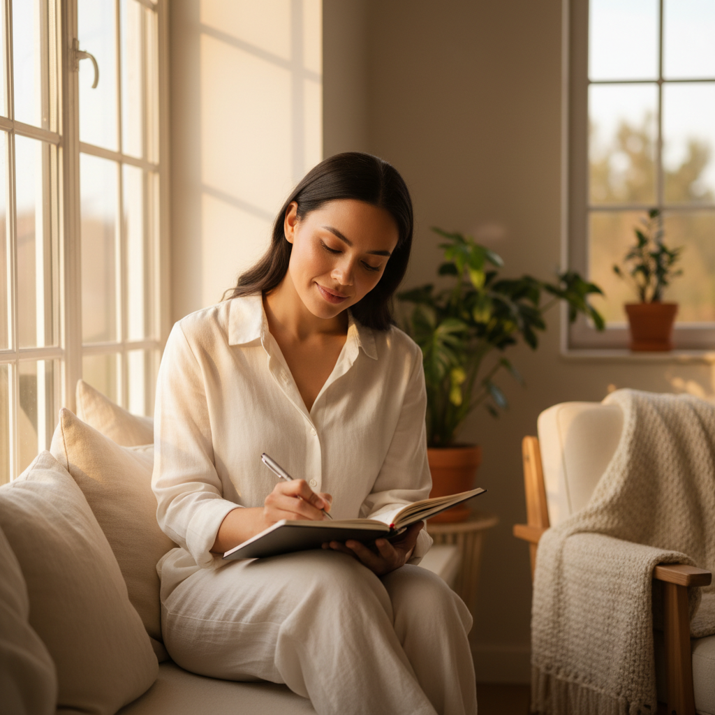 Self reflection after a cbt session