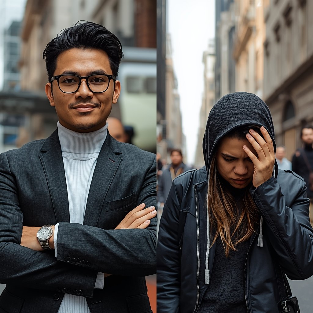 a_self_confident_person_and_a_person_with_low_self-esteem